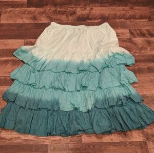 Lane Bryant ombre skirt